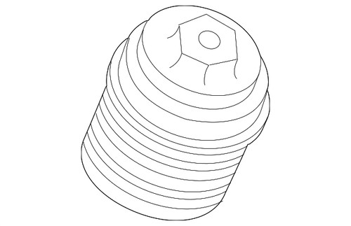 Genuine audi engine - oil, filter
